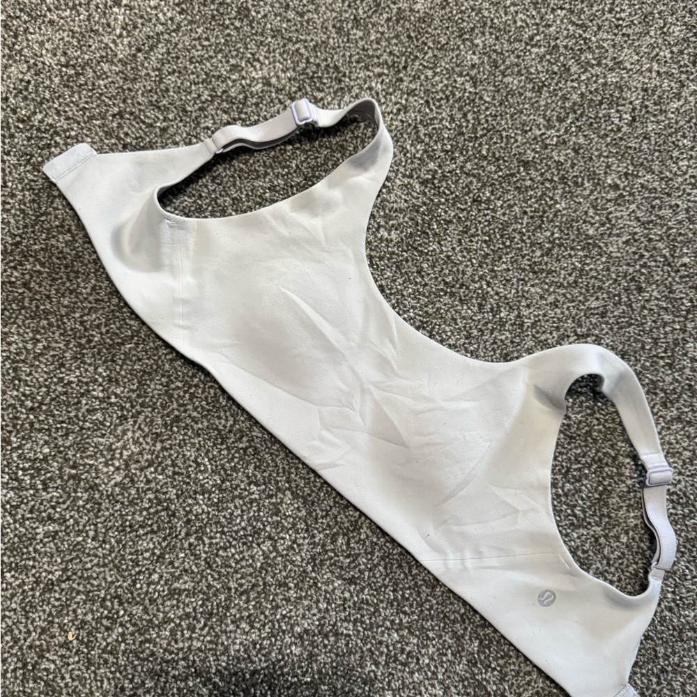Lululemon Athletica Light Gray Sports Bra